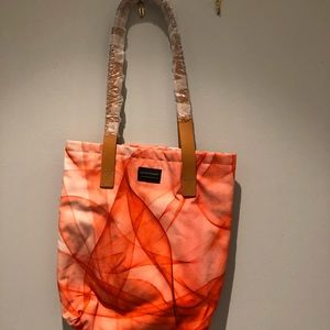 Kirsteen Stewart pink and orange purse